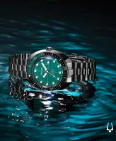 Bulova Men's Automatic Devil Diver Stainless Steel Bracelet Watch 44mm
