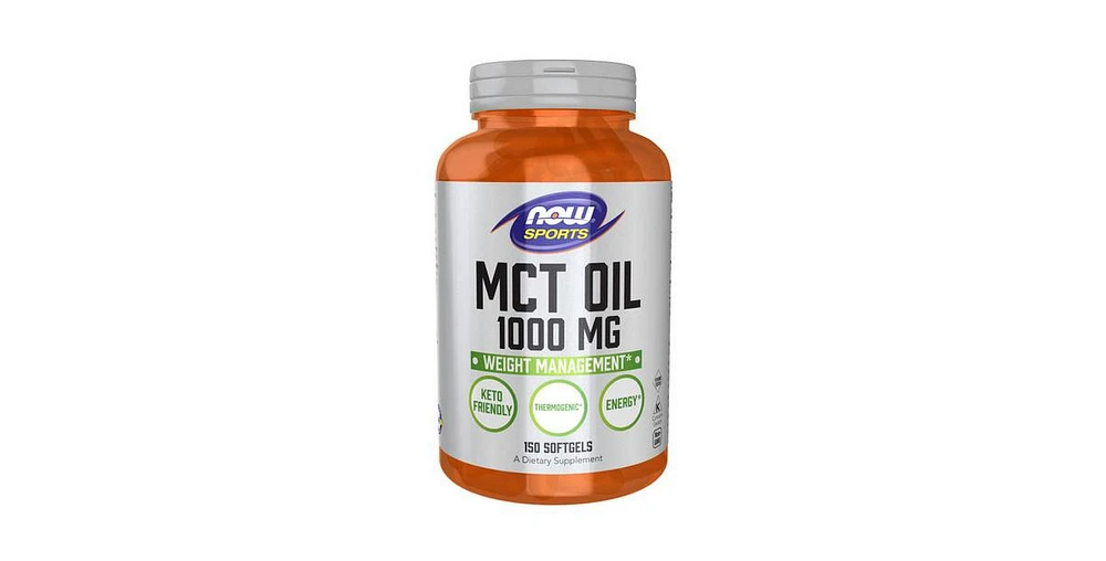 Now Foods Mct Oil, 1000 mg, 150 sgels