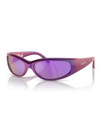 Arnette Men's Catfish Sunglasses, Mirror AN4302
