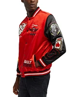 Reason Men's Dodge Demon Satin Bomber Jacket