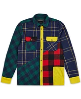 Reason Men's Panel Long Sleeves Overshirt