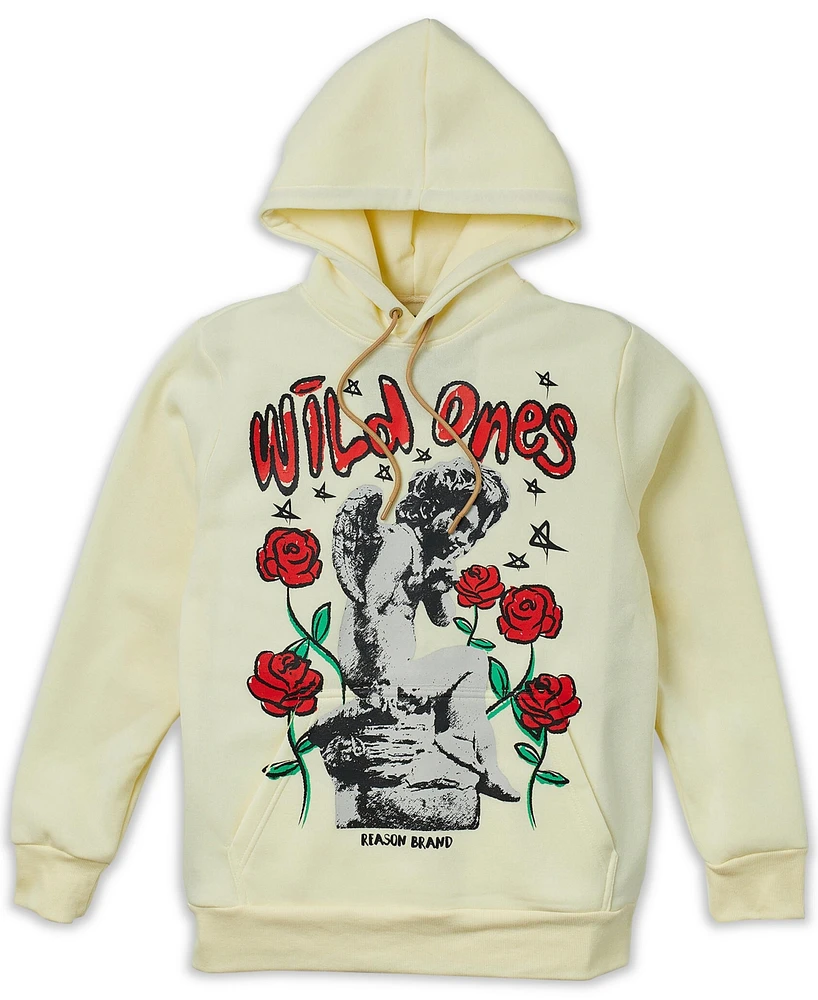 Reason Men's Wild Ones Roses Pullover Hoodie