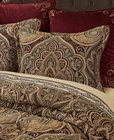 Five Queens Court Bordeaux 4 Pc. Comforter Set, California King