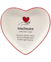 Certified International Valentine's Day Tidbit Plates, Set of 4