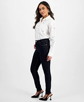 I.n.c. International Concepts Petite Skinny-Leg Denim Jeans, Created for Macy's