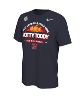 Men's Nike Navy Ole Miss Rebels 2023 Peach Bowl Mantra T-shirt