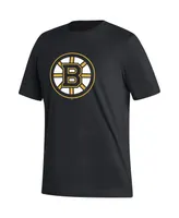 Men's adidas David Pastrnak Black Boston Bruins Fresh Name and Number T-shirt