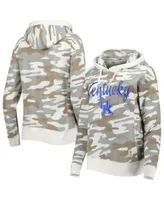 Women's Pressbox Camo Kentucky Wildcats San Pablo Pullover Hoodie