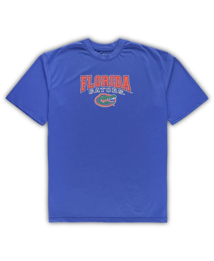 Men's Profile Royal, Orange Florida Gators Big and Tall 2-Pack T-shirt Flannel Pants Set
