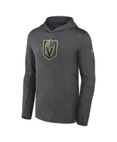 Men's Fanatics Gray Vegas Golden Knights Authentic Pro Lightweight Pullover Hoodie