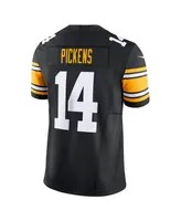 Men's Nike George Pickens Black Pittsburgh Steelers Vapor F.u.s.e. Limited Jersey