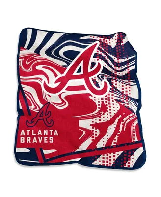 Atlanta Braves 50" x 60" Swirl Raschel Throw Blanket