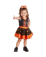 Girls Toddler Brown Cleveland Browns Tutu Tailgate Game Day V-Neck Costume