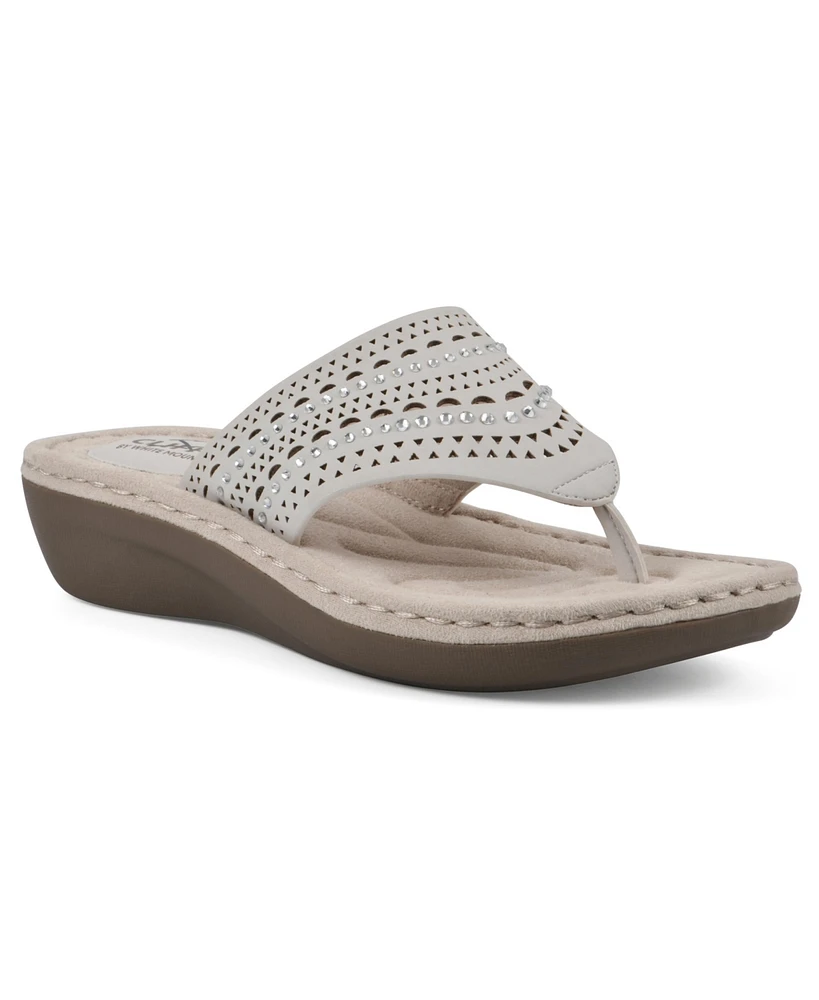 Cliffs by White Mountain Women's Comate Thong Sandal