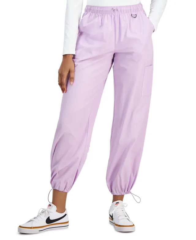 Hippie Rose Juniors' Bungee-Hem Parachute Pants