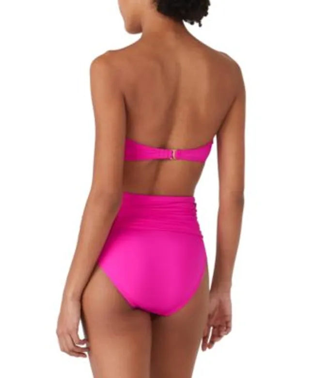 Bikini Top 05 Bandeau Twist and Bikini Bottom Kate High Waisted Bikini –  Corpo Bonito