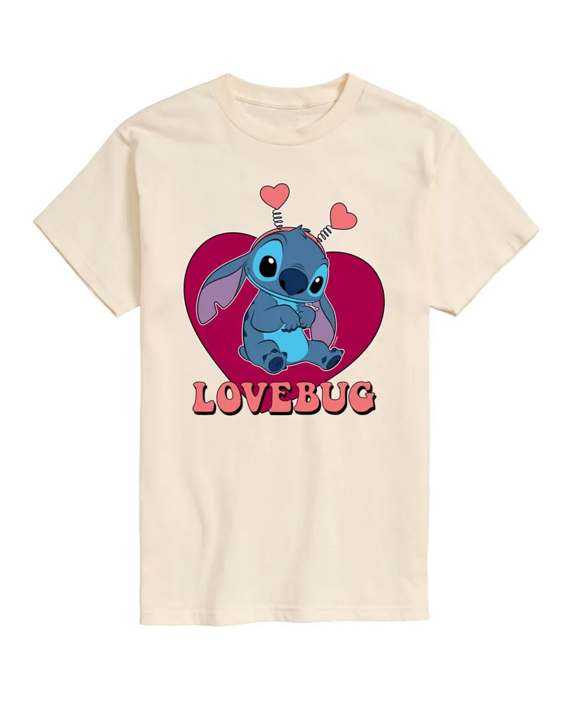 Airwaves Men's Lilo and Stitch Short Sleeve T-shirt