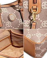 Giani Bernini Monogram Signature Dip Small Satchel