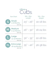 Comfy Cubs Baby Boys and Girls Cotton Sleep Sacks