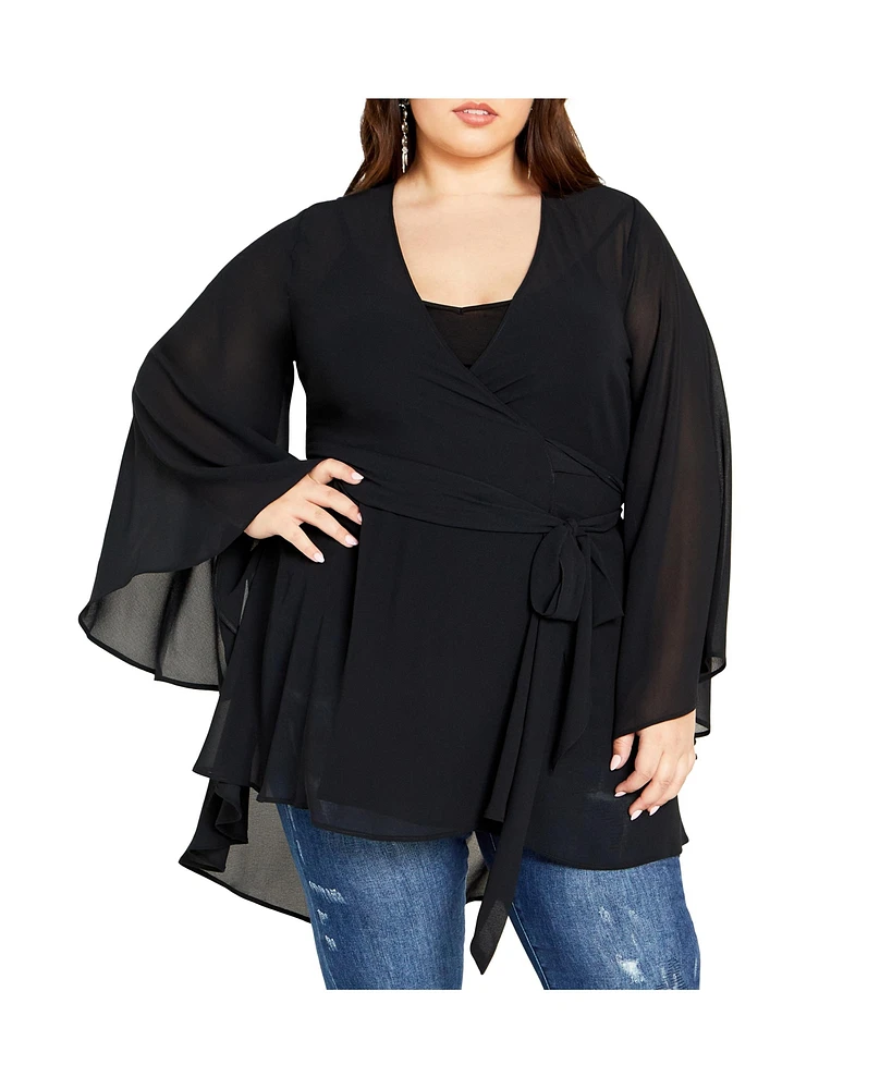 City Chic Plus Fleetwood Tunic