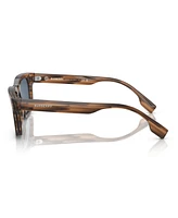 Burberry Men's Low Bridge Fit Sunglasses BE4403F