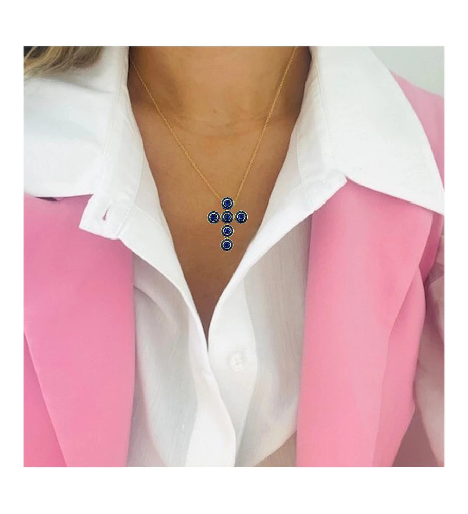 Allison Avery Candy Cross Necklace