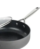 Granite Stone Diamond Armor Max Aluminum Hard Anodized Quart Ultra Release Deep Saute Pan