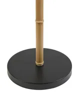 Martha Stewart Nassau Metal Bamboo Floor Lamp