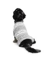 Hotel Doggy Cozy Plush Holiday Print Onesie Dog