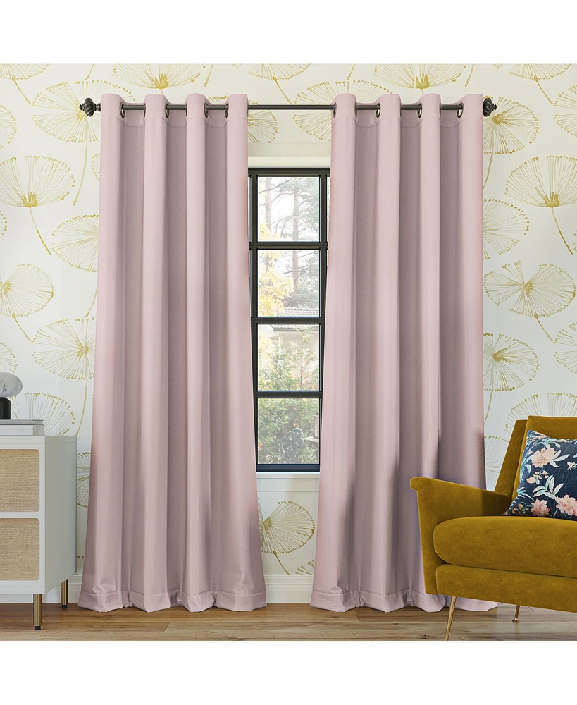 Oslo Theater Grade Extreme 100% Blackout Grommet Curtain Panel