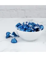 Dark Blue Hershey's Kisses Candy Milk Chocolates 90ct Bag