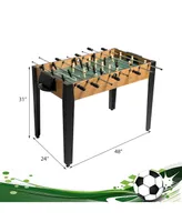 48" Competition Sized Home Recreation Wooden Foosball Table