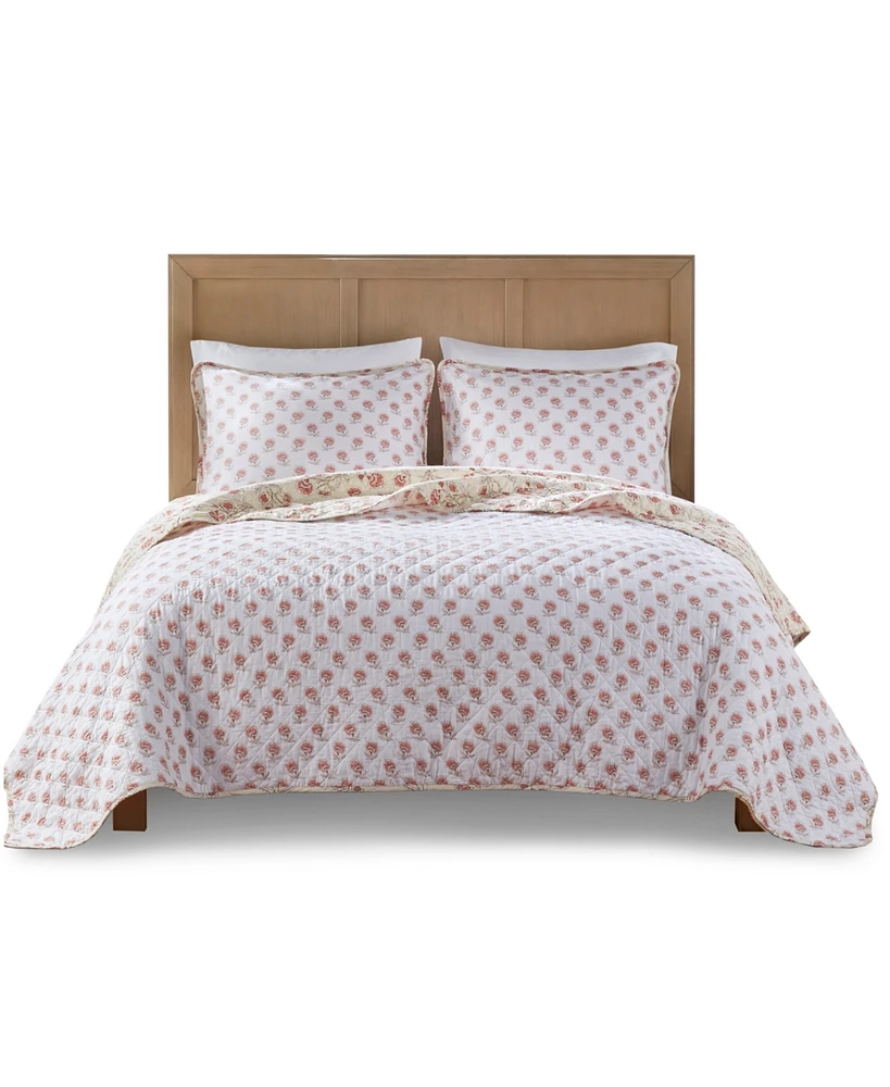 Madison Park Kinsley 100% Cotton Reversible -Pc. Quilt Set