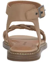 Lucky Brand Women's Kyndall Ankle-Strap Flat Sandals