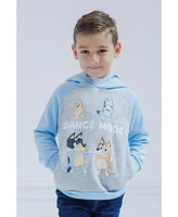 Bluey Toddler Boys Mom Dad Bingo Fleece Hoodie Toddler|Child