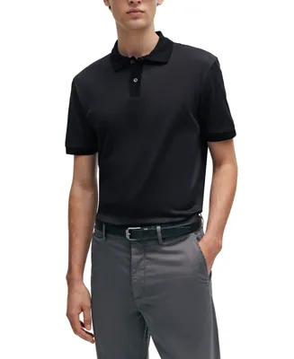 Boss by Hugo Men's Structured- Polo Shirt