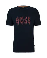 Boss by Hugo Men's Seasonal Artwork Regular-Fit T-shirt
