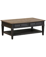 Dawnwood 48" Wood Rectangular Cocktail Table, Created for Macy's