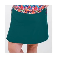 Calypsa Plus A-line Swim Skort