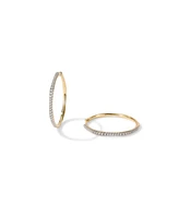 Gaia Celestial Sunburst Hoop Earrings