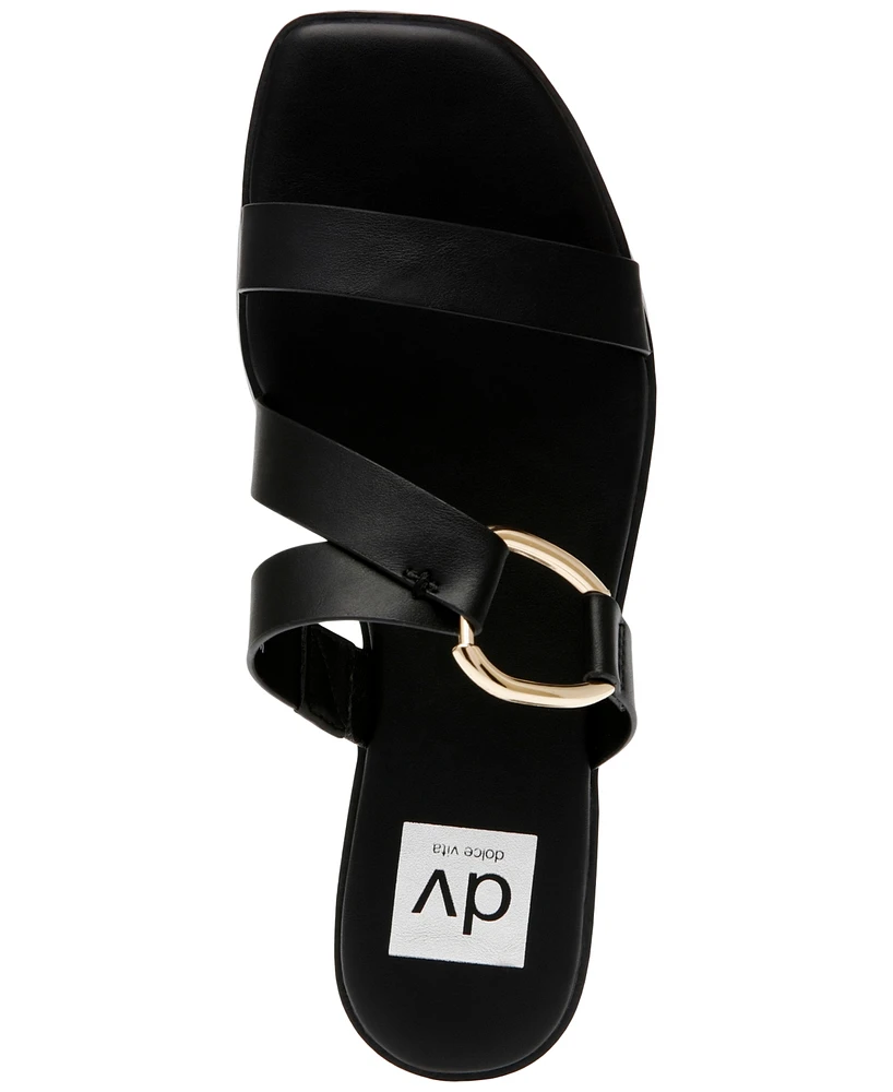 Dv Dolce Vita Women's Masani Flat Slide Sandals