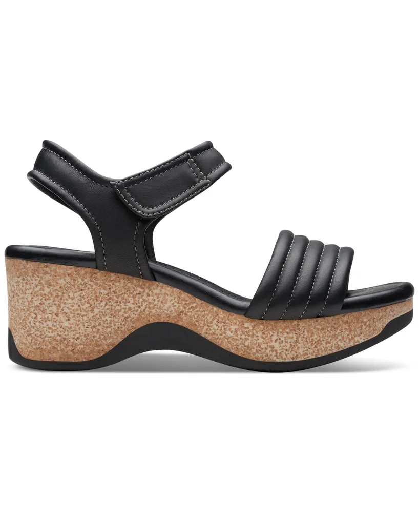 Clarks Women's Chelseah Gem Ankle-Strap Wedge Sandals