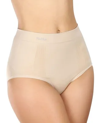 MeMoi Women's High Waist Sculpted Brief Shapewear