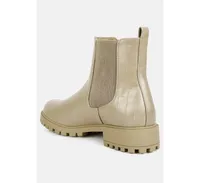 Women's Stella croc back Chelsea boots