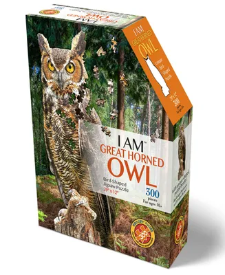 Madd Capp Games I am Great Horned Owl Puzzle