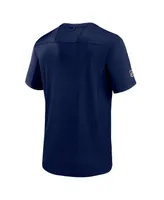 Men's Fanatics Navy St. Louis Blues Authentic Pro Performance T-shirt