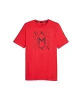 Men's Puma Red Ac Milan FtblCore Graphic T-shirt