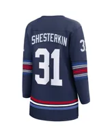 Women's Fanatics Igor Shesterkin Navy New York Rangers Alternate Premier Breakaway Player Jersey