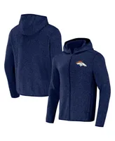 Men's Nfl x Darius Rucker Collection by Fanatics Navy Denver Broncos Fleece Pullover Hoodie