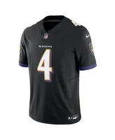 Men's Nike Zay Flowers Black Baltimore Ravens Alternate Vapor F.u.s.e. Limited Jersey